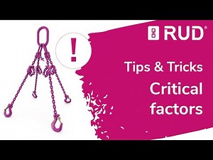 Critical factors in lifting