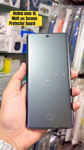 Redmi Note 15 Best Gaming 🎮 Screen protector Matt Guard #redminote15