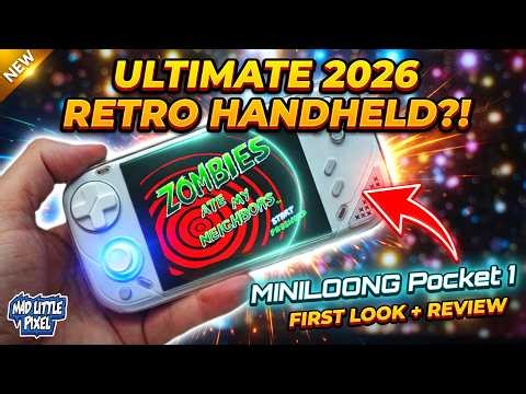 Is This The Ultimate Retro Emulation Handheld of 2026? (MINILOONG Pocket 1 Review)
