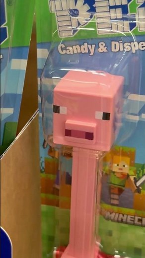 Minecraft Pez Candy Dispensers Alex Creeper Pig Zombie Gaming toy