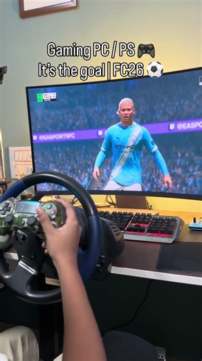 Gaming PC / PlayStation 🎮 | It’s a Goal ⚽ | FC26 Gamer Dream #shorts #fc26 #gaming #ps5