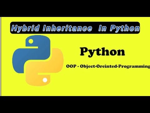 Hybrid Inheritance in Python | OOPs Concepts Explained with Example | Python Tutorial