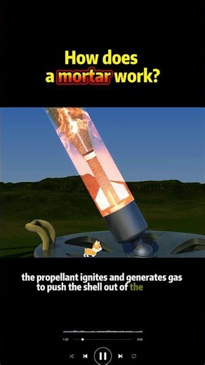 How does the mortar work?#usa #science #knowledge