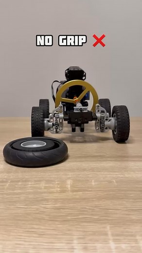 29K views · 6K reactions | No Grip #lego #legotechnic #mechanical #engineering #toys #rccar | Bricks Master Builders | Facebook