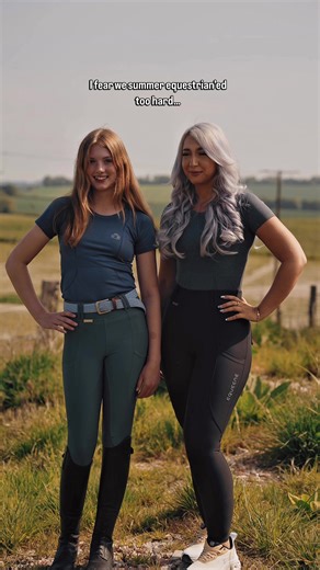Is it even possible?! #equeene #equestrian #equestrianstyle #equestrianoutfit #ridingoutfit
