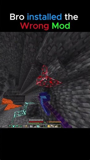 Bro installed a Minecraft Mod and I Died #minecraft