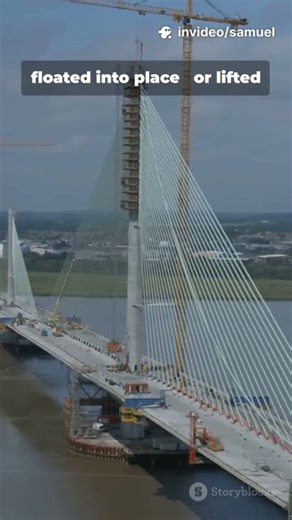 how cable stayed bridges are built