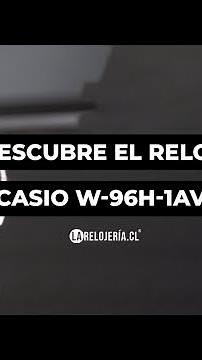 Descubre el Reloj Casio W-96H-1AV