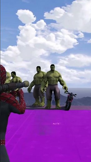 GTA V HULK CAR HARD MEGA RAMP PART 33 #gamingshorts #gta