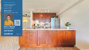 Locations Open House events for this Sunday include a 2 bedroom, 2 bath condo right in the heart of Honolulu. Looking for a vacation rental to own? Check out this large, rarely available studio in Waikiki. Or if you're interested in living in Mililani, visit this 4 bedroom, 2.5 bath townhouse that feels like a single family home with 1,452 square feet of living space or head over to this 7 bedroom, 3 bath single family home. See you this weekend! | KITV4