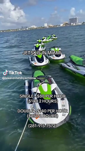 Jet Ski Rentals in Miami: Prices and Tips