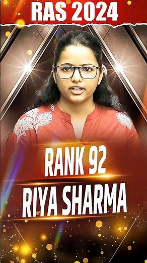 RANK 92 🔥 Booster Academy | Kapil Sir Guidance | RAS 2024 Result | Success Story
