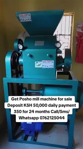 Posho Mill Machine for Sale with Flexible Payment Options