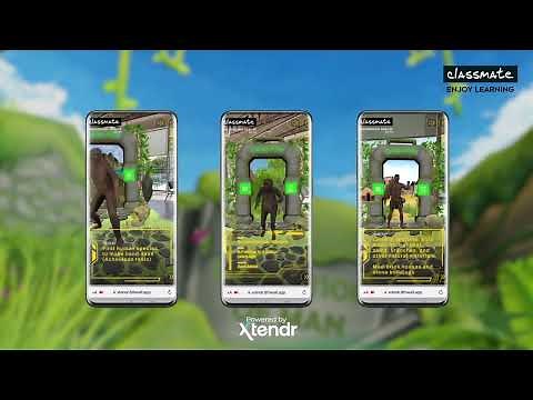 Introducing Classmate Human Evolution Augmented Reality Series Notebooks