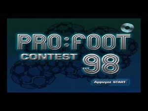 [Ps1] Introduction du jeu "Pro Foot Contest 98" de l'editeur BMG Interactive (1998)