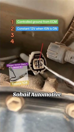 Oxygen sensor# O2 sensor# exhaust air temperature sensor wiring diagram