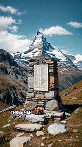 On July 14, 1865, English mountaineer Edward Whymper led the first successful ascent of the Matterhorn, one of the Alps' most dangerous peaks. Seven men reached the 14,692-foot summit that day. It was a triumphant moment in mountaineering history. But during the descent, tragedy struck. Four climbers slipped on the steep icy rocks. The rope connecting them snapped under the sudden weight. All four men fell 4,000 feet down the north face to their deaths. Whymper and two Swiss guides survived by c