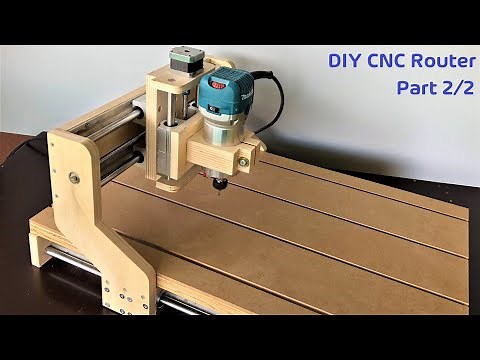 DIY CNC Router Part 2 // Building a Small CNC Router