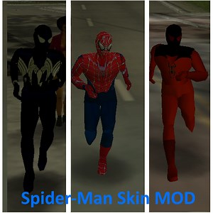 Spider Man Skin Pack Mod file