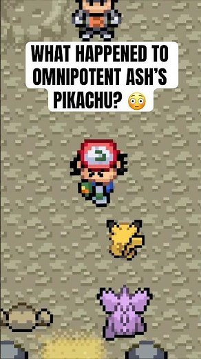 What happened to Ash Ketchum’s Pikachu? 😳 #pokemon #shorts
