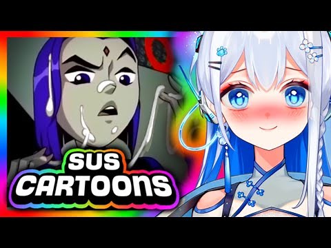 The BEST Sus Cartoon Moments 🤨 (reaction)