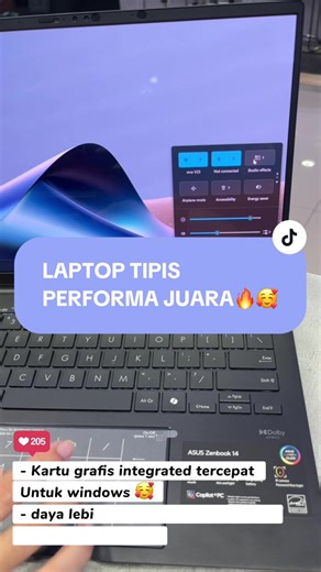 “Cari laptop buat kerja/kuliah? Ini jawabannya! 💻” “Spek kenceng, harga ramah! ⭐” “Laptop terbaik di kelasnya, wajib masuk wishlist!” #fyppppppppppppppppppppppp #AGRESID #AMD #ryzenai #performajuara