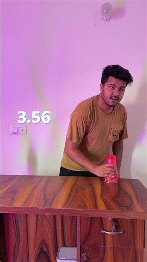 Fastest Cup stack ever!! I beat the world's fastest Rubic's player