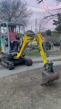 Miniexcavadora wacker neuson 1404