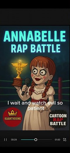 🔥Cartoon Rap Battles AI Chucky vs Anabele Anabele Rap 1