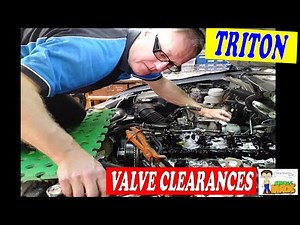 Triton 4D56 Valve Adjustment Tutorial