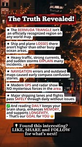 The Truth About the Bermuda Triangle. #BermudaTriangle #DidYouKnow #GeographyFacts #ScienceExplained | Time Facts