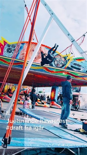 Carnival Swing Ride Stunt: High-Flying Adventure