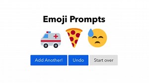 Random Emoji Prompt Generator ＊ Byrdseed.TV
