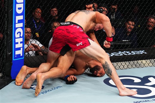 Hospitalized UFC 315 star provides health update amid ‘broken skull’ fears after scary KO loss
