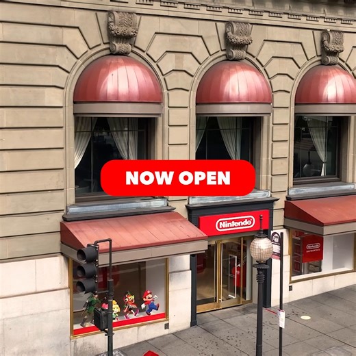 471K views · 3.4K reactions | Introducing Nintendo SAN FRANCISCO! We’re officially open on the corner of Powell Street and Geary Street in Union Square. Warp Pipe Pass required to visit through May 18 and Memorial Day weekend. | Nintendo Switch | Facebook