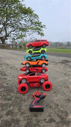 World’s Strongest Remote Control Car ? Stacking Challenge! 💪🏎️