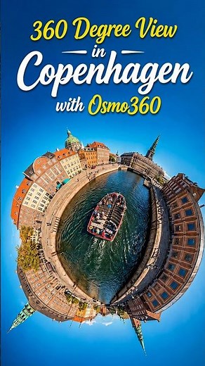 Copenhagen Canal Tour in 360 Degrees