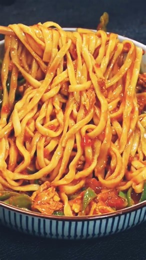 My Husband Can’t Stop Eating This Tomato Egg Noodles #food #cooking #noodles
