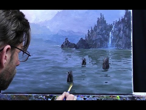 How To Paint Soft Ripples On Water