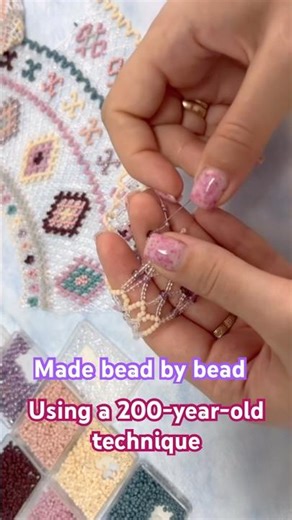 Slow Beading Process ✨ Handmade Necklace