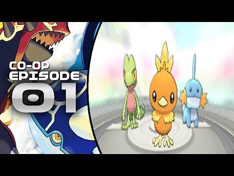 Pokemon Omega Ruby/Alpha Sapphire Official Co-op Lets Play, Playthrough and Walkthrough - Part 1: Professor Burk