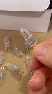 10PCS G4 6V 5W 10W Halogen Light Bulbs 2 Pin 15W 30W 40W Tungsten Halogen Lamp 6V G4 20W