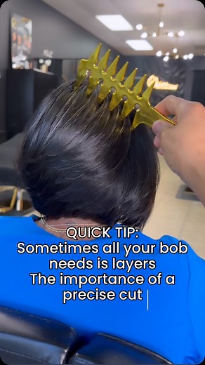 1.4K views · 228 reactions | HOW TO GET YOUR BOB TO START BOBBIN… Sometime all it needs is layers A precise cut is the foundation to every style that desires body and movement. #hair #haircuts #bob #boblife #bobhaircut #bobseason #layercut #reels #explorepage #trending #goodvibes #hairstyles #lenedidthat | Lene Did That | Facebook