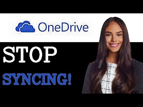 How To Stop One Drive From Syncing (2025)