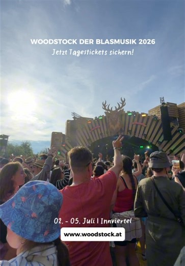 Experience the Magic of Woodstock der Blasmusik Festival