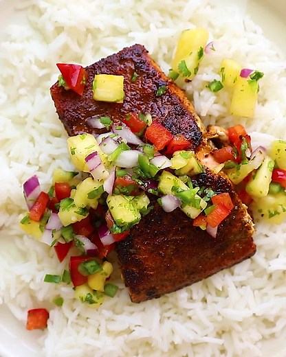 8K views · 13 reactions | Blackened Salmon Recipe --> https://www.eatingbirdfood.com/blackened-salmon/ Need a quick and easy salmon recipe? You’ll love this flavorful blackened salmon that comes together in less than 20 minutes | Eating Bird Food | Facebook