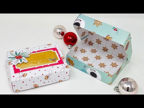 Scatola facile facile con coperchio TUTORIAL