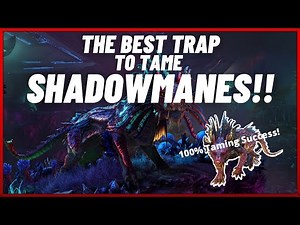 [GUIDE] How to EASILY TAME SHADOWMANES with this OP TRAP! - ARK