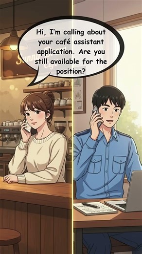 Phone Interview for a Part-Time JobSimple English Dialogue-EnglishConversations#english#englishcoach
