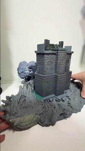 Sky Pillar Diorama 3D print #pokemon #3dprinting